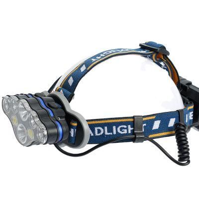 Red Safety Light Best Head Lamp Running Camping Waterproof Headlamps 7 Modes 90-Degree Pivotable Head LED Headlamp