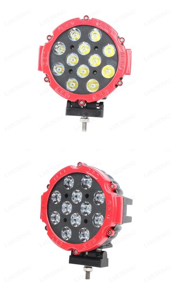 4X4 Auto 6.3" LED Flood Work Light off Road Combo 60W Heavy Duty Driving Light Offroad Truck SUV