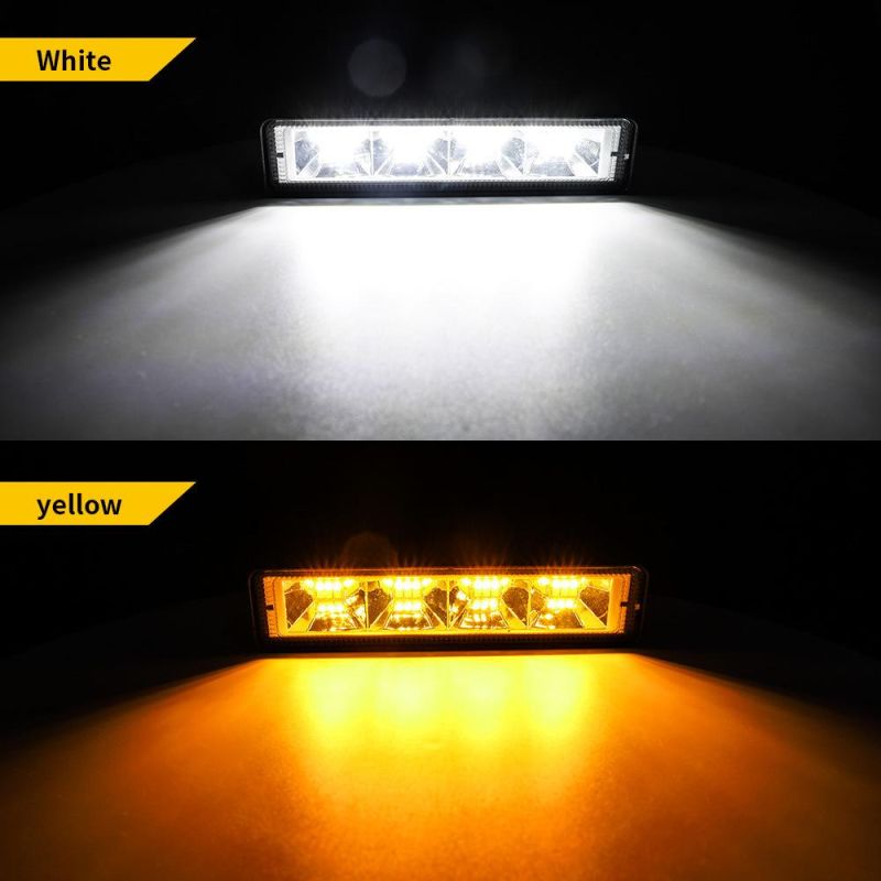 Dxz 24LED 6inch Wholesale High Bright LED Work Light 4X4 Offroad for Truck SUV Jeep Driving Light