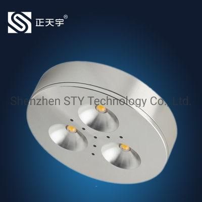 3W DC 12V Surface Mounted LED Down Jewelry/Counter/Cabinet Lighting