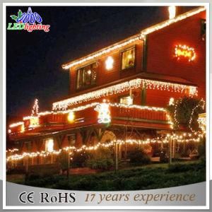 Christmas Motif LED Curtain Indoor/Outdoor Window Decoration Lights