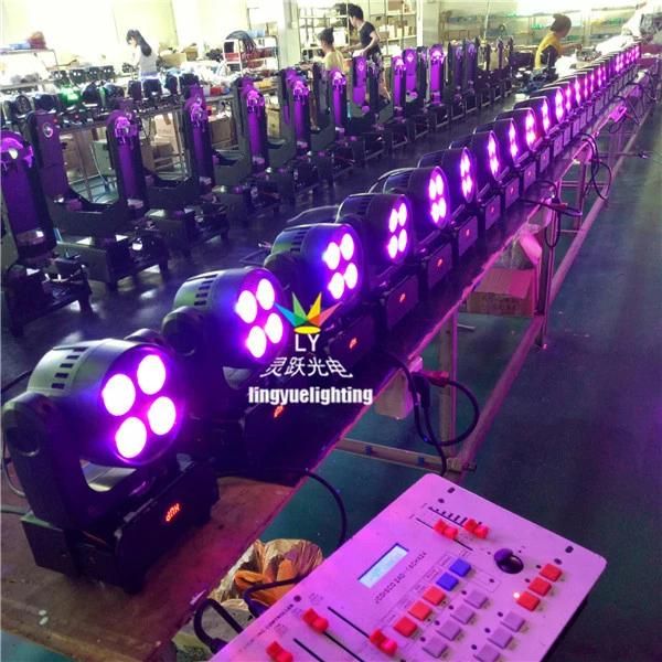 Compact Fixture 4X12W Mini LED Moving Head Light