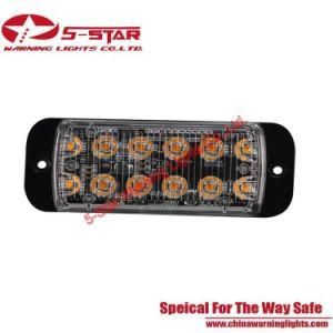 Dual Layers 3W 10-30V Grille LED Emergency Vehicle Warning Light
