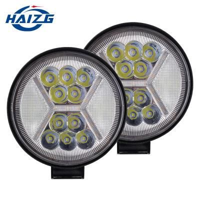 Haizg New Design Two Color Super Bright Mini Light Bar Car SUV Truck 117W Forklift Lights LED Work Light