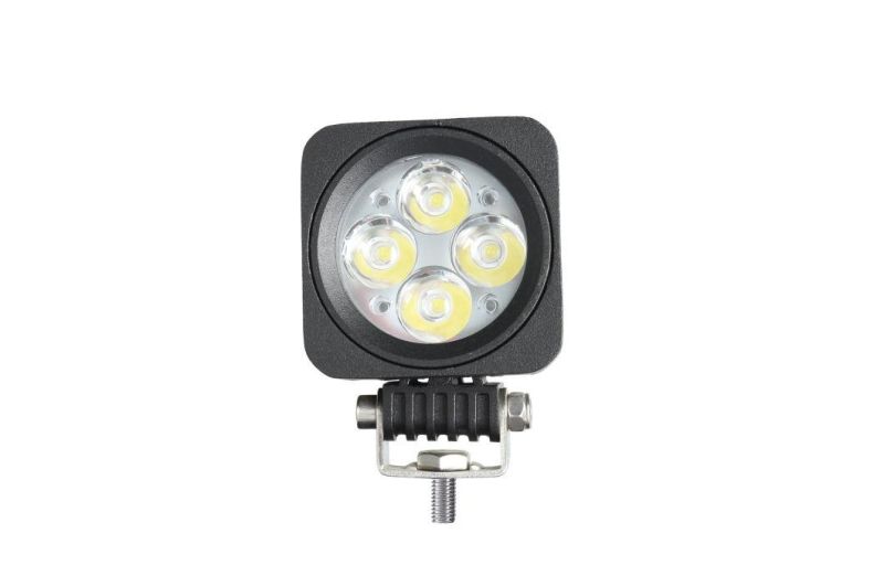 Epistar 4" 12W Square Spot/Flood LED Working Light for Offroad motorcycle Truck SUV Atvs