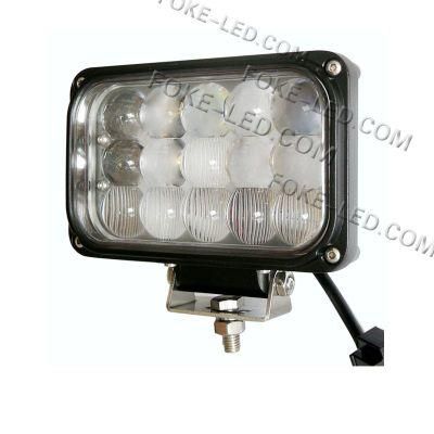 High Power 75W Flush Mount Convex Lens Spot Beam LED Fog Light