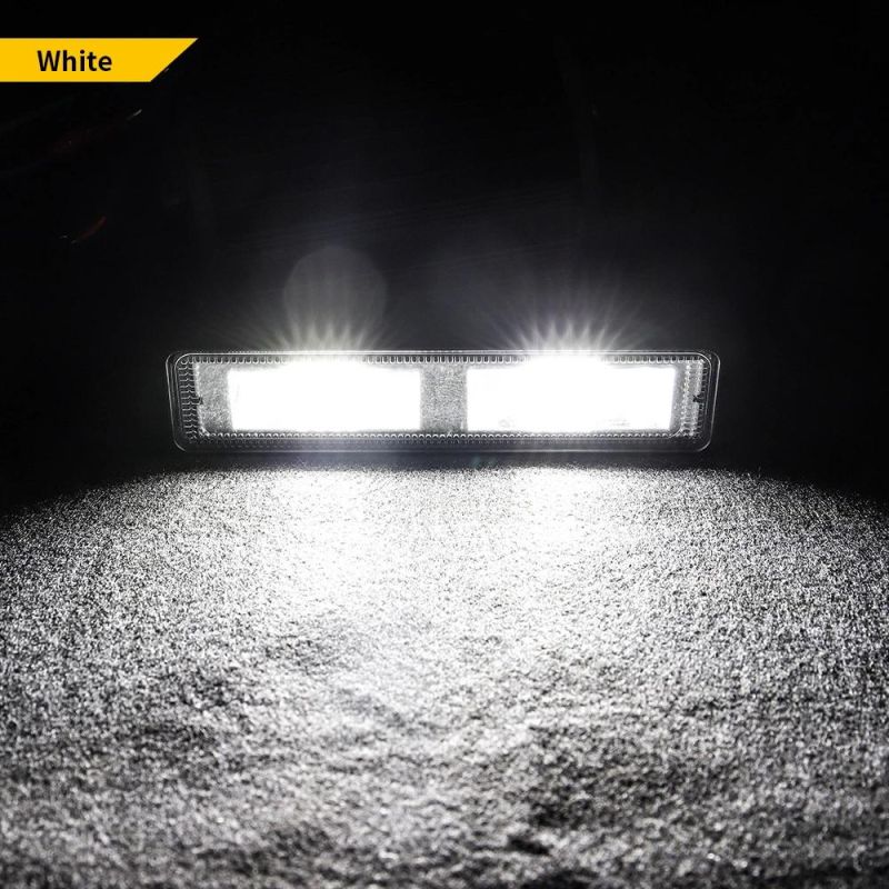Dxz Car LED Work Light 6inch 16LED 48W Flood Lamp for Car SUV off Road for Jeep Truck Boat 12V 24V Driving Lights Fog Lights