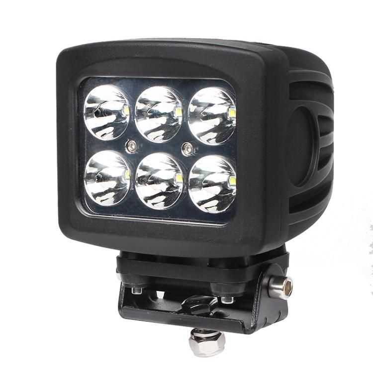 5.3 Inch 60W Offroad Driving Light 12V for Truck Jeep Tractor Car SUV High Power 60W Square Auto LED Work Light