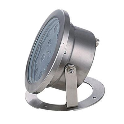 IP68 AC/DC 24V Stainless Steel Fountain Pond Swimming Pool LED Underwater Light