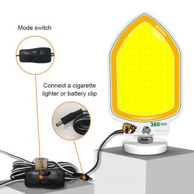360 Light IP67 Rating Portable LED Camp Lantern 1812lm Waterproof Camp Light Travel LED Light