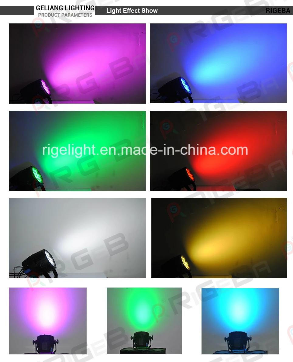 12LED 8W RGBW4in1 Outdoor Waterproof IP65 Stage Event LED PAR Can Light