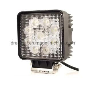 27W 2400lm Auto LED Car Work Light with 6000K, IP68 Ce Rhos Certification