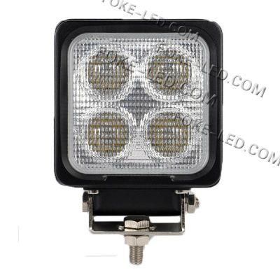 DC 9-32V High Powered 4 Inch Square LED Work Lights 40W