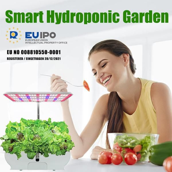High Quality 24W Automate Smart Indoor Garden CE/RoHS/FCC/PSE Hydroponic Growing System Smart Planter IP65 Home LED Grow Light