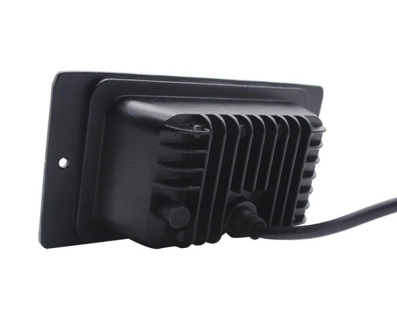 60W Super Bright 4X6 Inch Rectangle 24V 12V Truck off Road ATV Boat LED Chip LED Fog Driving Work Light