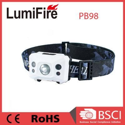 Hunting Camping USB Rechargeable Mining Head Lamp
