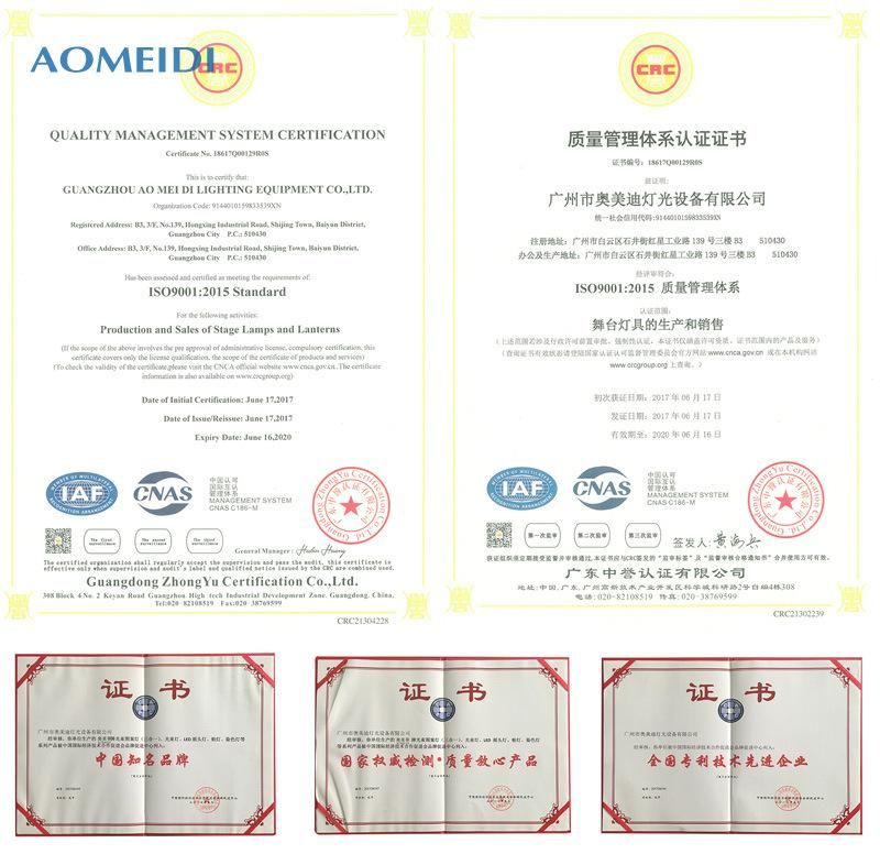 Guangzhou 54X3w Indoor LED PAR Can Light Price DMX-512 RGB