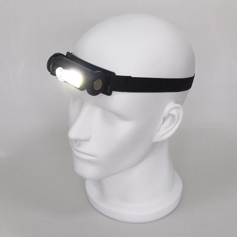 Yichen Rechargeable LED Headlamp with Dual Light Source