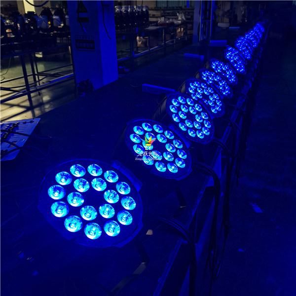 DJ 18X12W RGBW 4in1 LED PAR Can Stage Light
