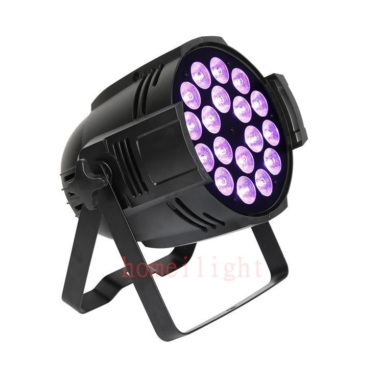 LED Stage Lights DJ Lighting PAR Can Lighter PAR RGBW4in1 Full Color 18PCS*12W PAR Light Uplighter