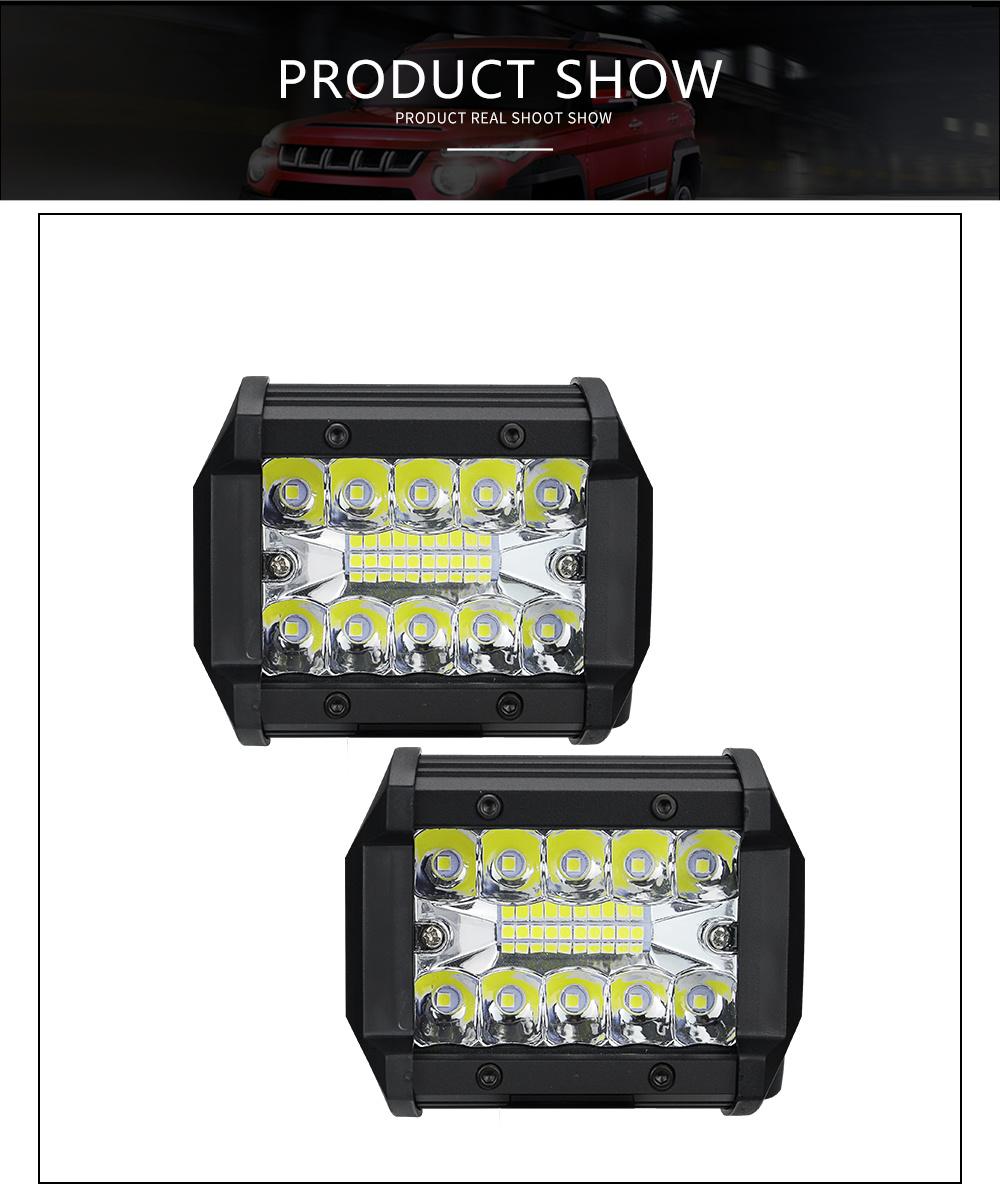 Dxz 4inch 20LED 60W Straight Dual Row Driving Car Truck LED Offroad Light Bar for 4X4