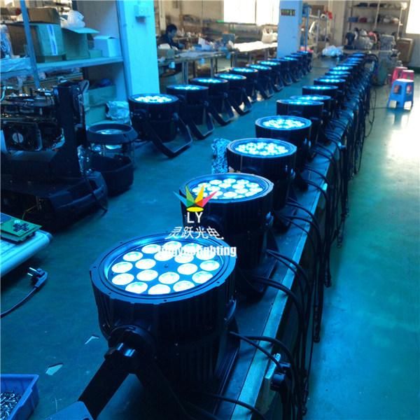 China 18X10W DMX512 Outdoor IP65 LED PAR Lights for Sale