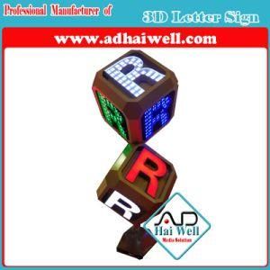 Precision Acrylic 3D LED Word Signage