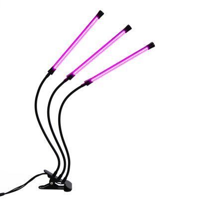 Samsung 4 Head Dimmable Levels Plant Grow Lights for Indoor Plants Growth Adjustable 6 9 12h Timer