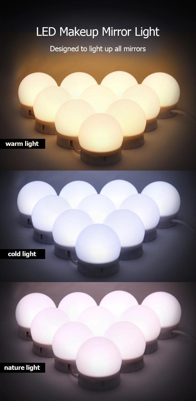 Hollywood Style Light Bulbs DC12V Vanity Make up Light LED Vanity Lights Kit Vanity Bulbs