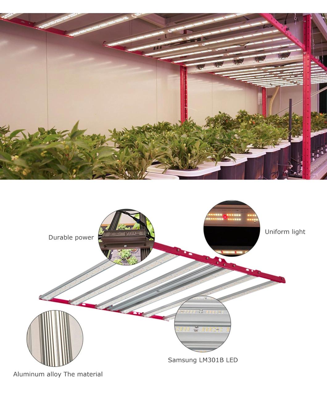 Best Selling Lm301h 1000W HID Plant Grow Light LED Fixture for Indoor Plant with Full Spectrum