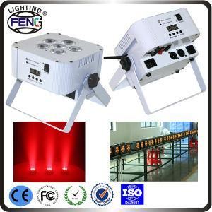 Hot Sale Stage Light for LED Focus 6*10W 4in1 Flat PAR Light