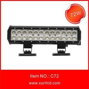 12&prime;&prime; 72W CREE LED Light Bar for All Car with CREE Lamp