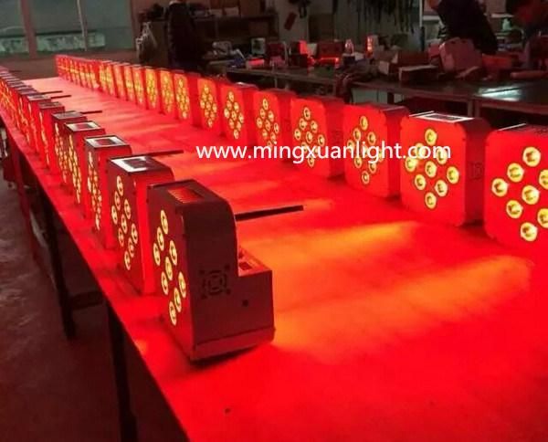 Wireless Battery Powered RGBWA LED PAR PRO Light