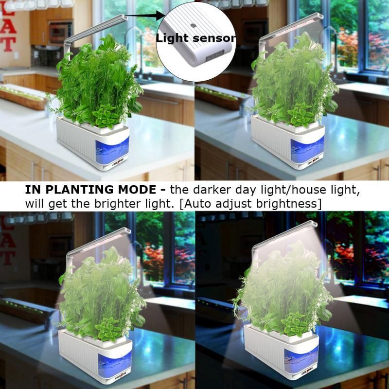 8.5W 10W Plant Growing LED Hydroponic Light for Smart Garden