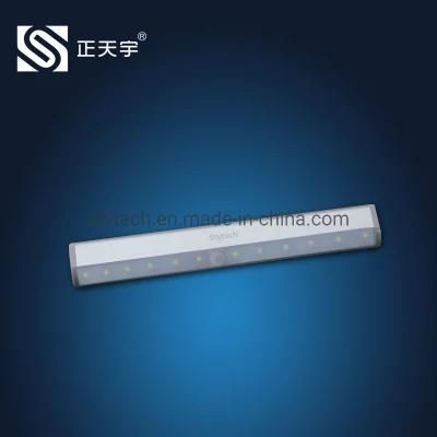 Lithium Battery Rechargeable LED Mounted by Magnet Under Lamp for Furniture/Counter/Wardrobe