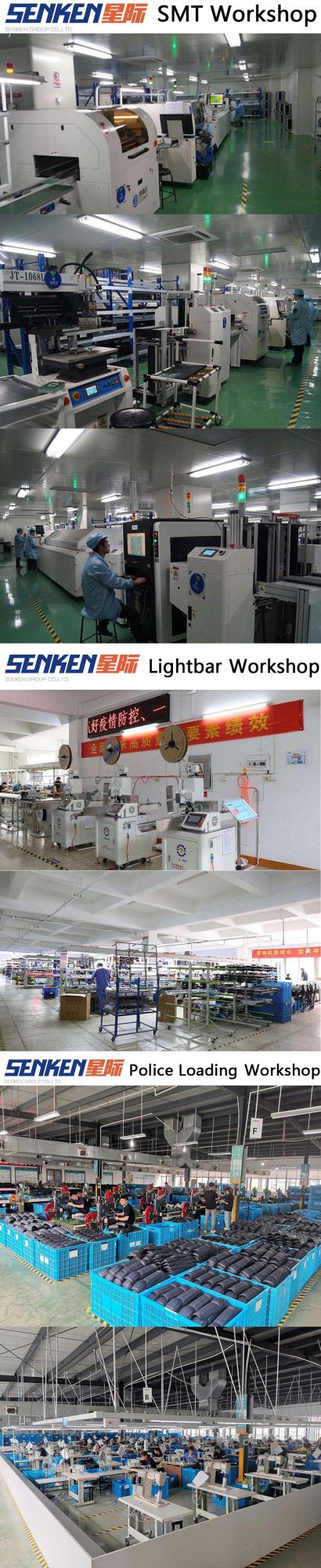Senken High Frequency Strobe Rechargeable IP65 LED Shoulder Light
