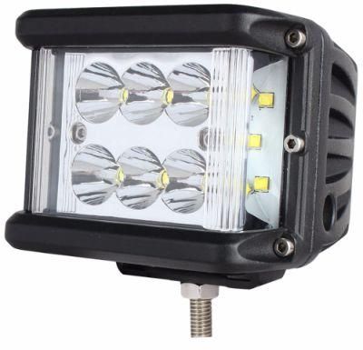 4 Inch 3 Sides Shooter LED Work Lights for Offroad 4X4 Auxiliares Auto Moto Alta Baja Faro LED