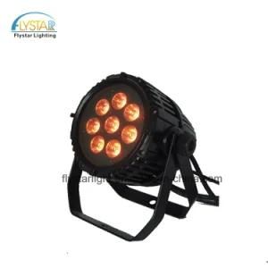 8X10W RGBWA 5in1 LED PAR Can Outdoor Stage Disco Light