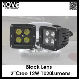 Square Work Light 12W LED Mini Lighting for Car CREE Chips