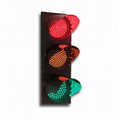 Flash Warning Electricity System 3 Colors Full Screen LED Traffic Signal Light