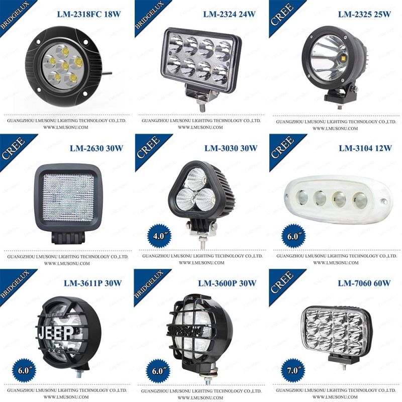 W0220f 3.4 Inch 20W 1800lm LED Working Lights Lamp Spot Flood Beam for Car Truck Auto