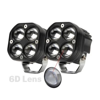 Wholesale ATV UTV Vehicle Offorad Driving Fog Light 3inch 120W LED Work Light with 6D Lens