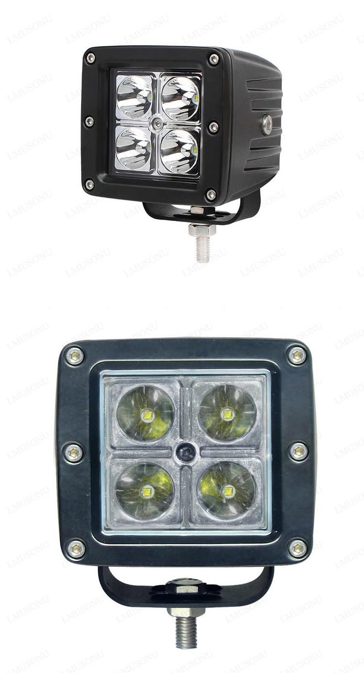 High Power Auto CREE LED Work Light 3 Inch 12W