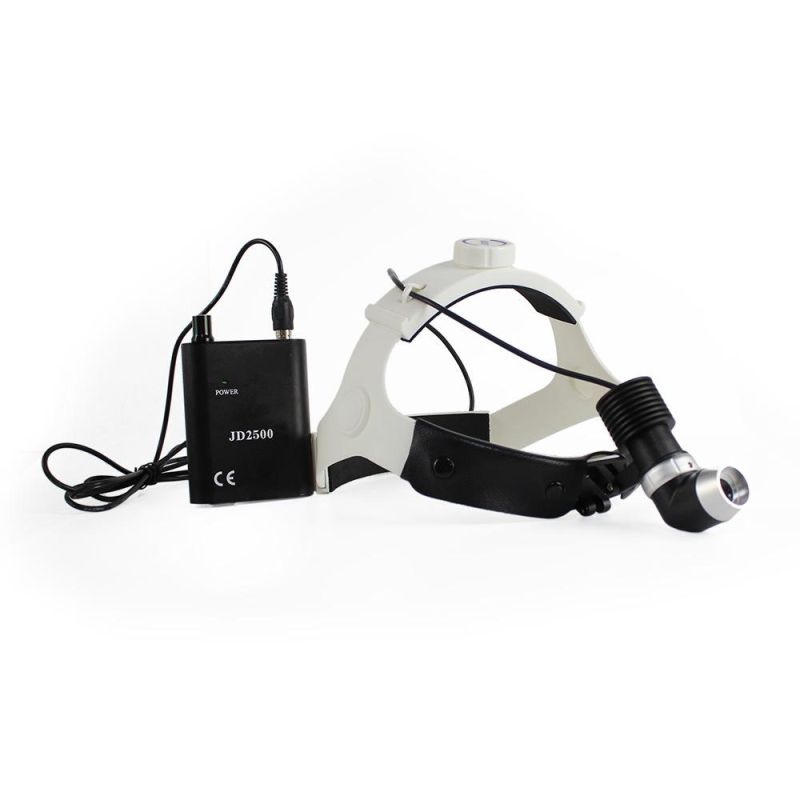 Jd2500 High Brightness Medical LED Headlight Rechargeable Operating Headlamp 3.5X