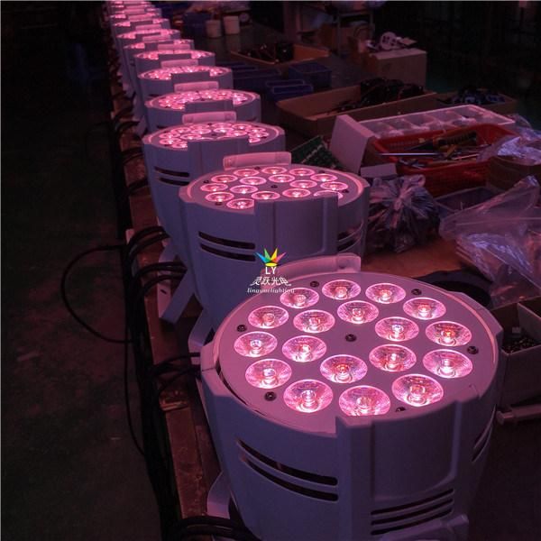 DMX512 Indoor 18X10W 4in1 RGBW LED PAR