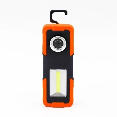 Goldmore10 ABS Hands Free Work Light Dry Battery Powered with Hook and Holder Angle Adjustable Used During Working