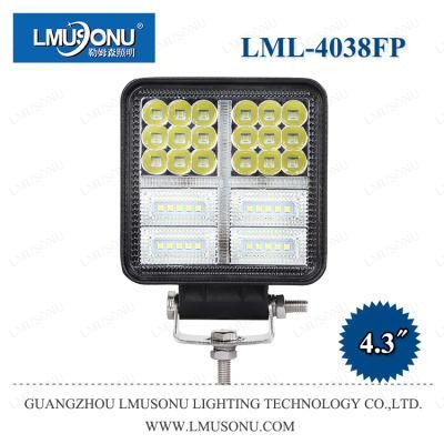 Waterproof Auto LED Work Light 4.3 Inch 57W off Road with DRL