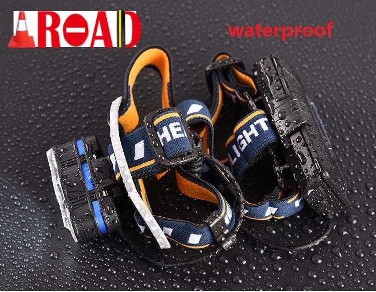 Outdoor Multifunctional Headlight with LED Light