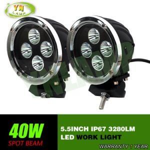 40W 5.5inch Auto Outdoor LED Work Light with CREE LEDs