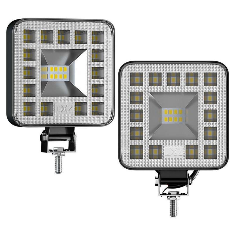 Dxz LED Work Light 3inch Mini 23LED Ultra Bright Floodlight for Vehicle/Motorcycle/Truck/Car/ATV